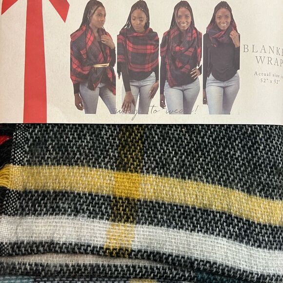 Quagga Green Label Blanket Wrap Scarf - Picture 4 of 5